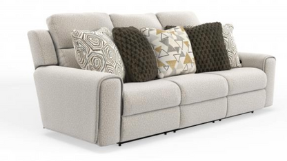 Catnapper Micha Oatmeal Power Reclining Sofa and Loveseat