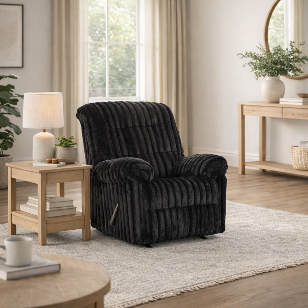 Mondo Plush Corduroy Recliner