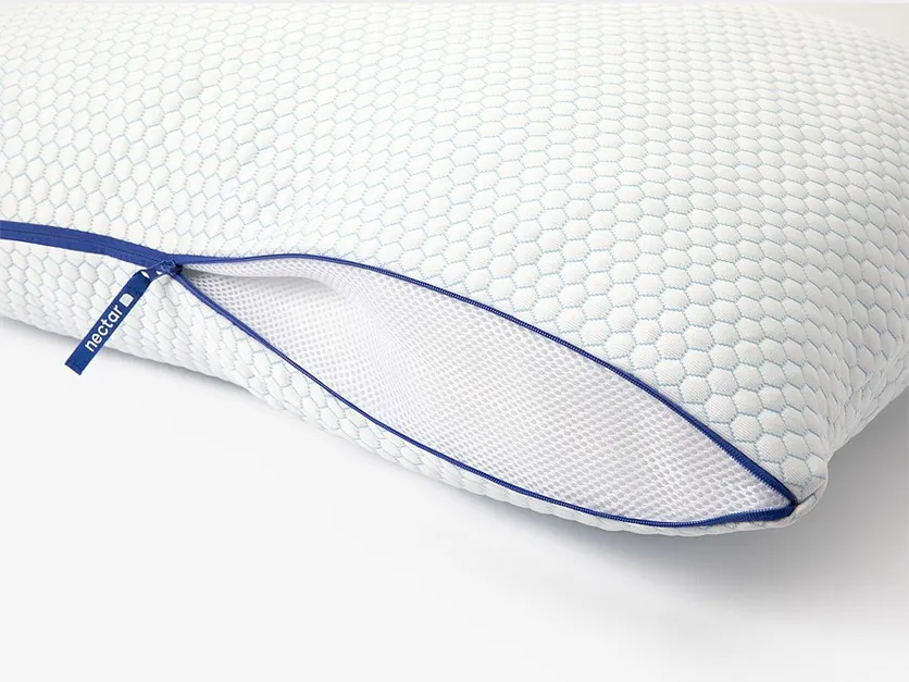 Nectar Tri-Comfort Cooling Pillow w/ Pain Relief Technology