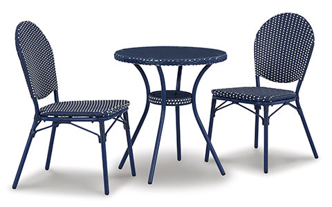 Odyssey Blue 3-PC Outdoor Table and Chairs