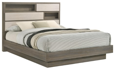 Palmer Two-Tone Panel Bedframe