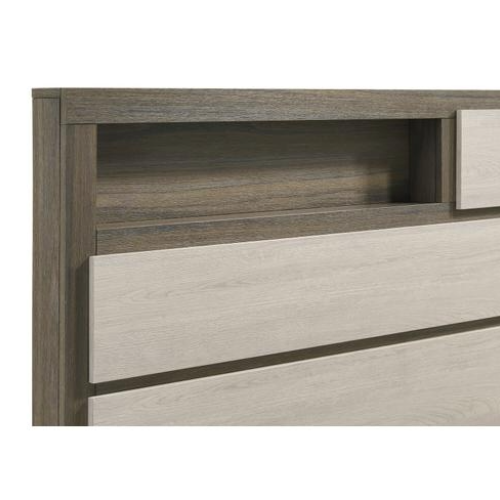 Palmer Two-Tone Panel Bedframe