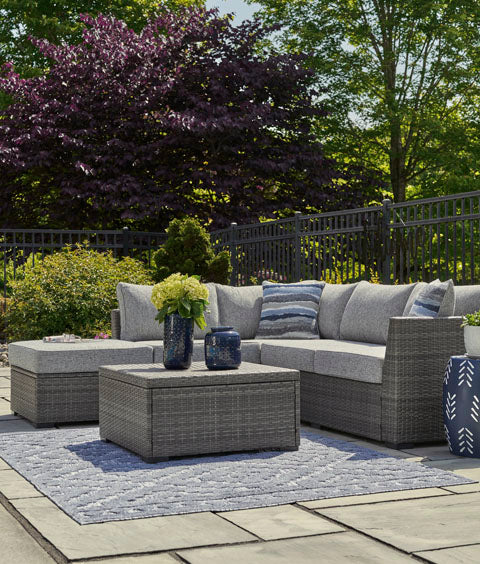 Petal Road Outdoor Loveseat Sectional Set