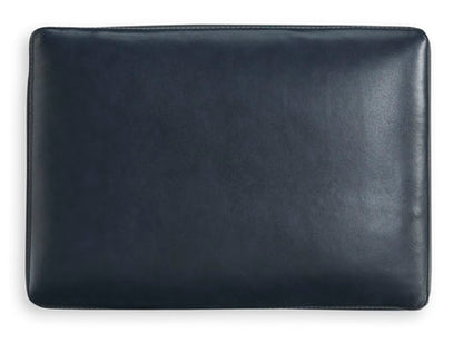 Santorine Ocean Leather Ottoman