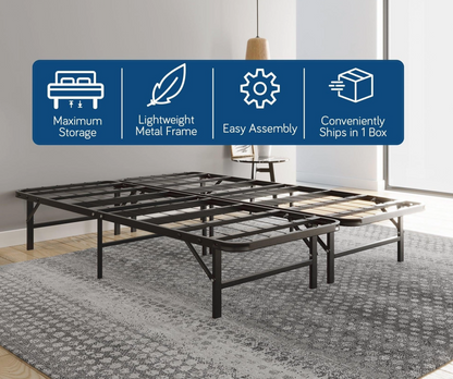 Space Base Mattress Metal Foundation