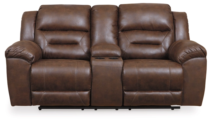 Stoneland Fossil Sand Reclining Loveseat