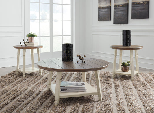 Bolanbrook Farmhouse Occasional Coffee and End Tables