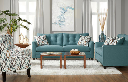 Wexler Splash Sofa and Loveseat