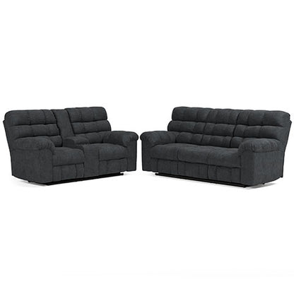 Wilhurst Marine Reclining Sofa and Loveseat Set