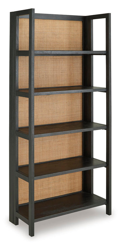 Abyard Black Bookcase