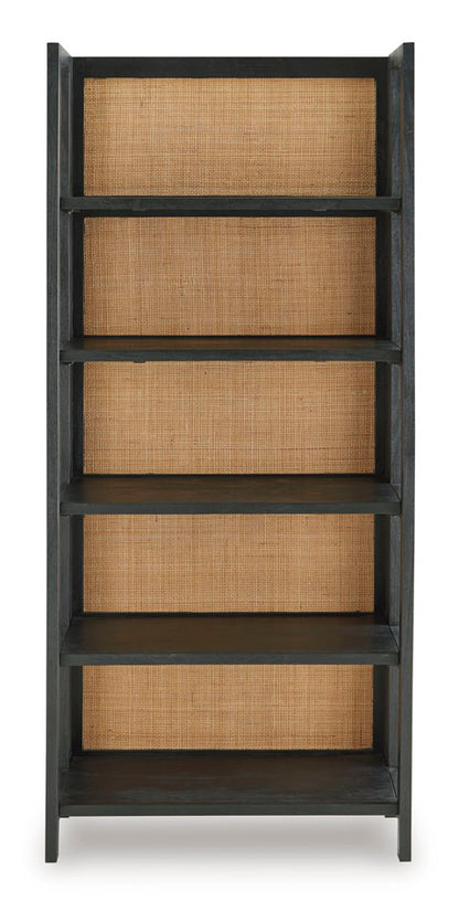 Abyard Black Bookcase