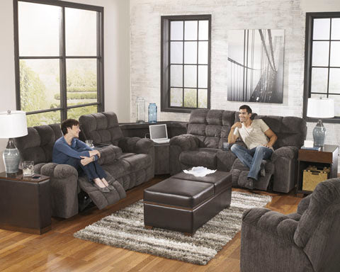 Acieona Reclining Sofa with Drop Down Table