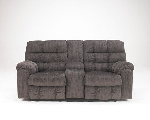 Acieona Reclining Loveseat with Console