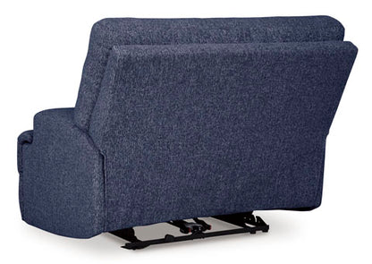 Acklen Place Navy Wide Seat Power Recliner