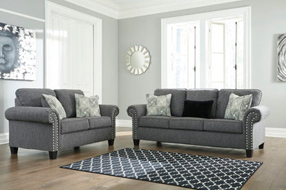 Agleno Sofa and Loveseat