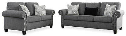 Agleno Sofa and Loveseat