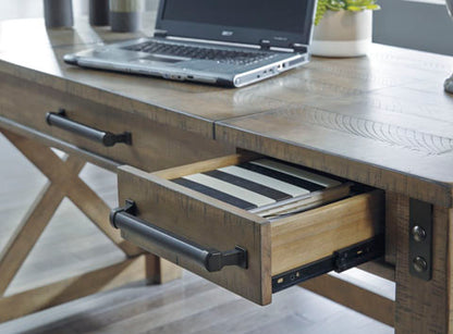 Aldwin Gray Home Office Lift Top Desk