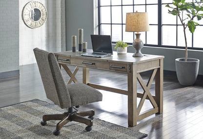 Aldwin Gray Home Office Lift Top Desk