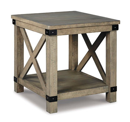 Aldwin Gray End Table