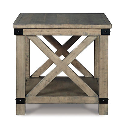 Aldwin Gray End Table
