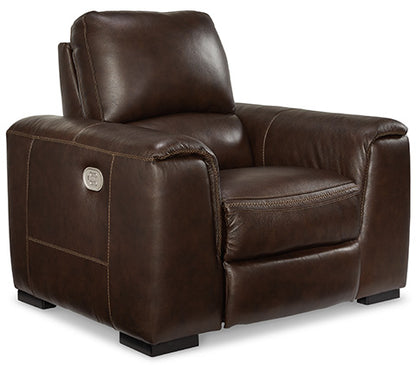 Alessandro Garnet Power Recliner
