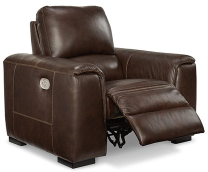 Alessandro Garnet Power Recliner
