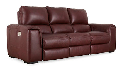 Alessandro Garnet Power Reclining Sofa