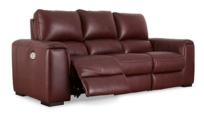 Alessandro Garnet Power Reclining Sofa