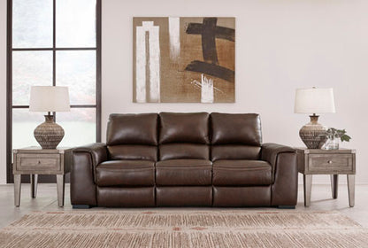 Alessandro Garnet Power Reclining Sofa