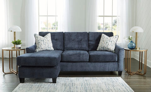 Amity Bay Ink Queen Sofa Chaise Sleeper