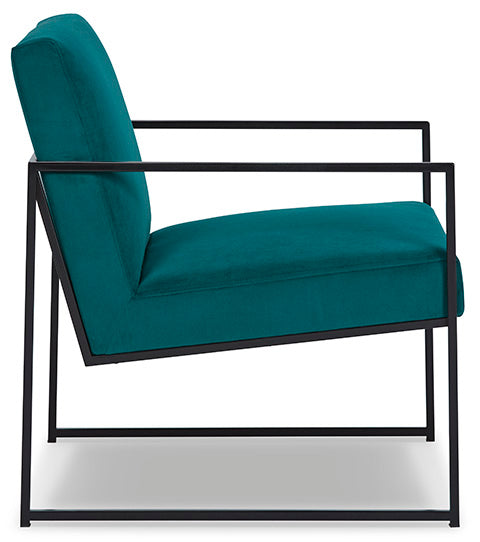 Aniak Teal Accent Chair