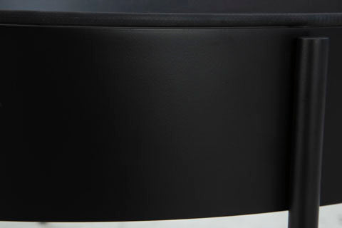 Ardoline Black Coffee and End Tables