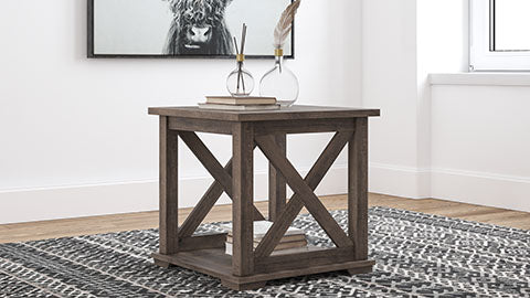 Arlenbry Gray End Table