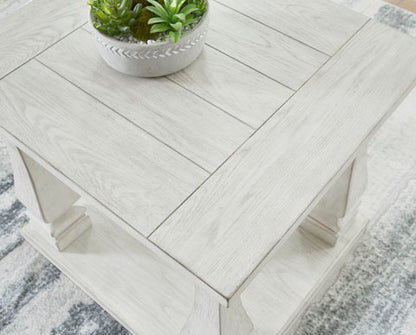 Arlendyne Antique White End Table