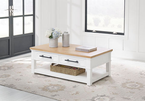 Ashbryn Two-Tone Coffee Table