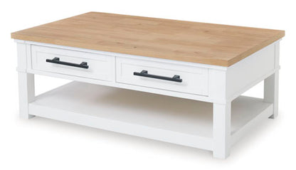 Ashbryn Two-Tone Coffee Table