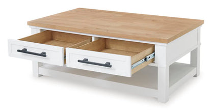 Ashbryn Two-Tone Coffee Table