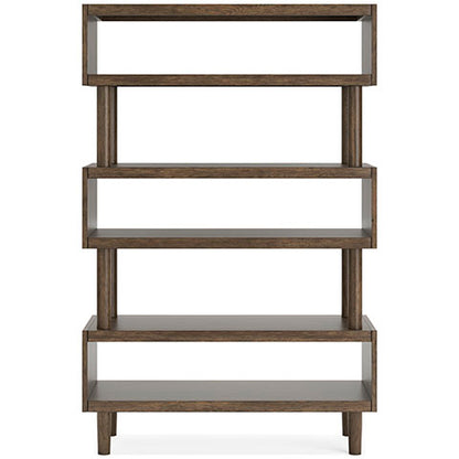 Austanny Warm Brown 62" Bookcase