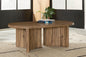 Austanny Warm Brown Coffee Table