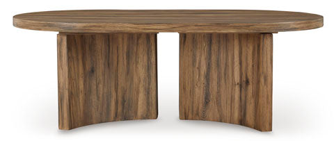 Austanny Warm Brown Coffee Table