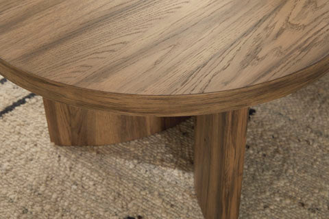 Austanny Warm Brown Coffee Table