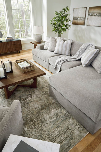 Avaliyah Ash 4-Piece Sectional