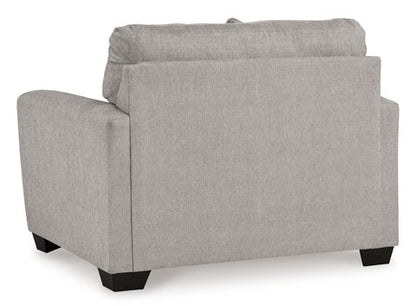 Avenal Park Flannel Oversized Chair