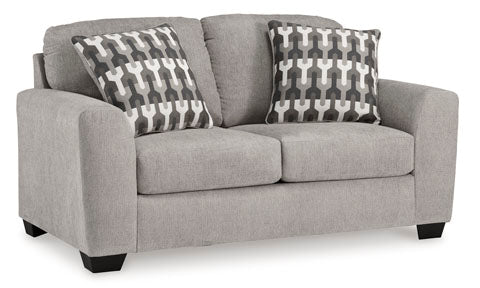 Avenal Park Flannel Loveseat