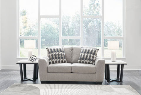 Avenal Park Flannel Loveseat