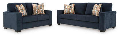 Aviemore Ink Sofa and Loveseat Set