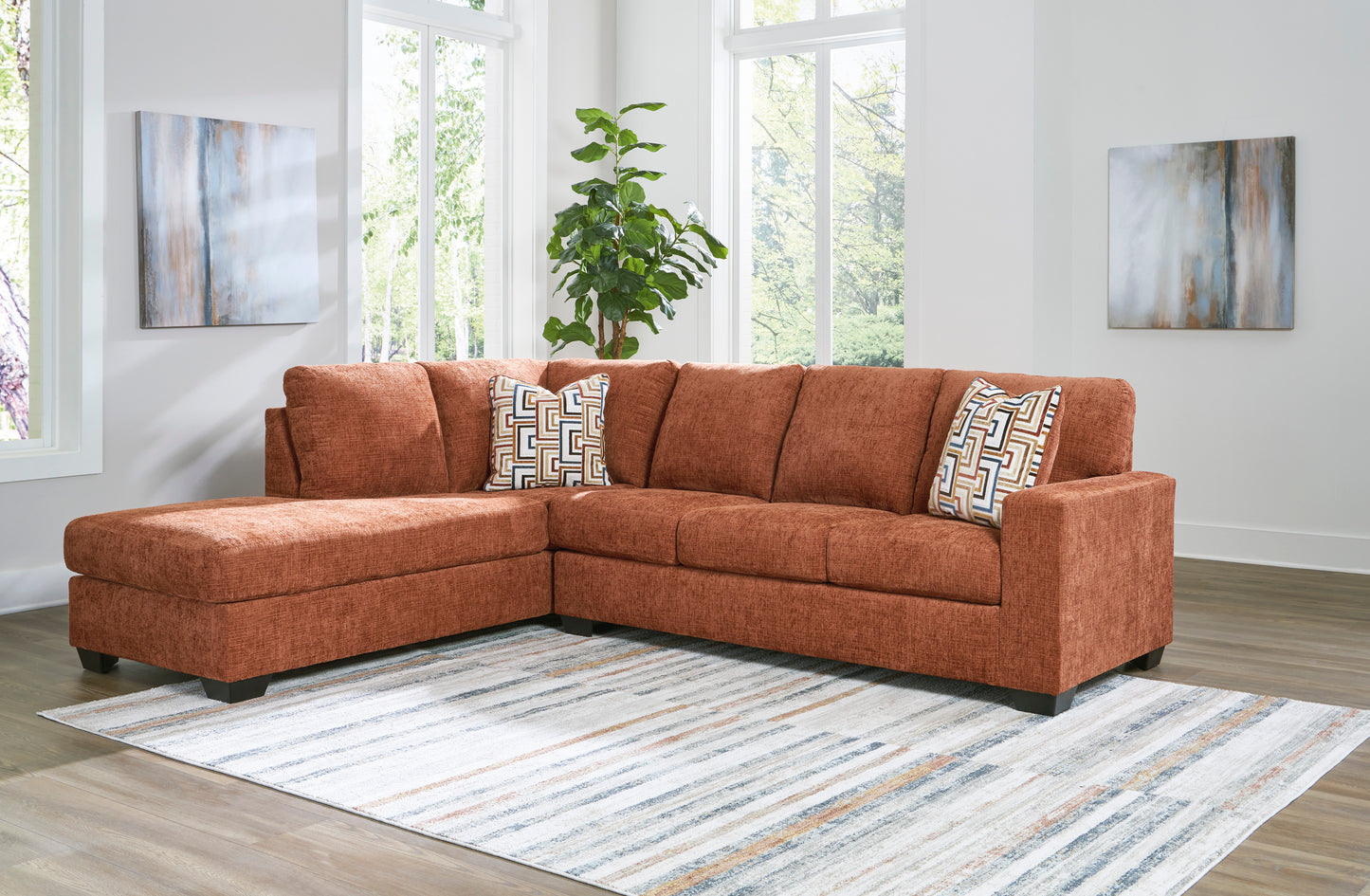 Aviemore Spice 2-Piece Sectional with Chaise