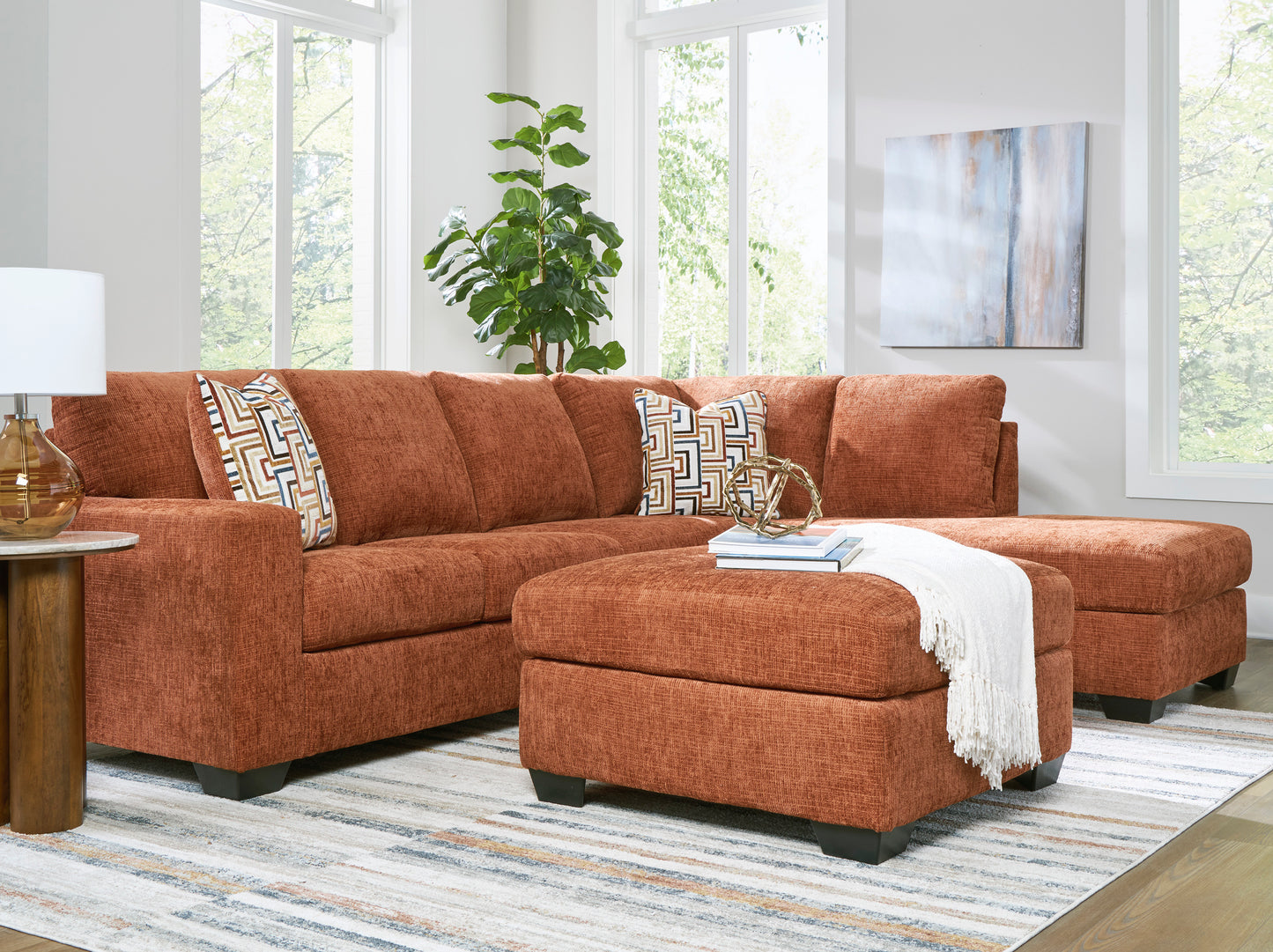 Aviemore Spice 2-Piece Sectional with Chaise
