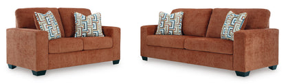 Aviemore Spice Sofa and Loveseat Set