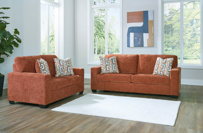 Aviemore Spice Sofa and Loveseat Set